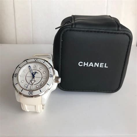 chanel j12 marine white